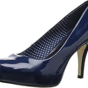 Madden Girl Navy Blue Platform Heels